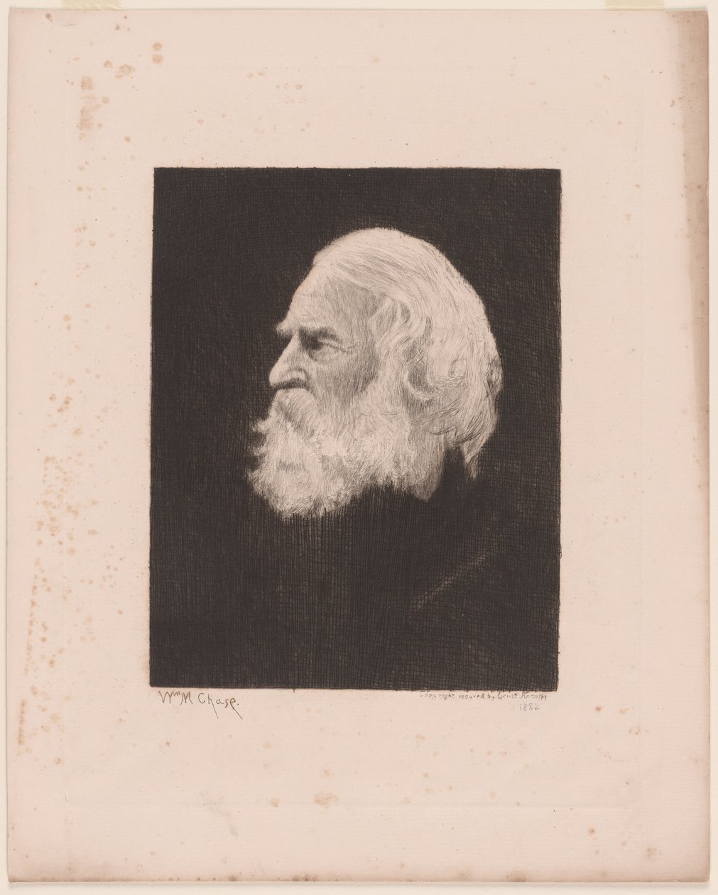 Henry Wadsworth Longfellow - William Merritt Chase