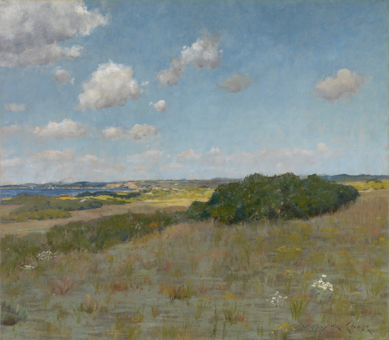 Lumière du soleil et ombre, Shinnecock Hills, vers 1895 - William Merritt Chase