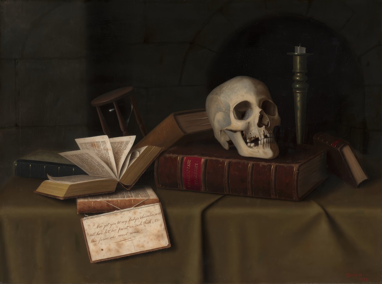 Memento Mori, "To This Favour" (A cette faveur) - William Michael Harnett