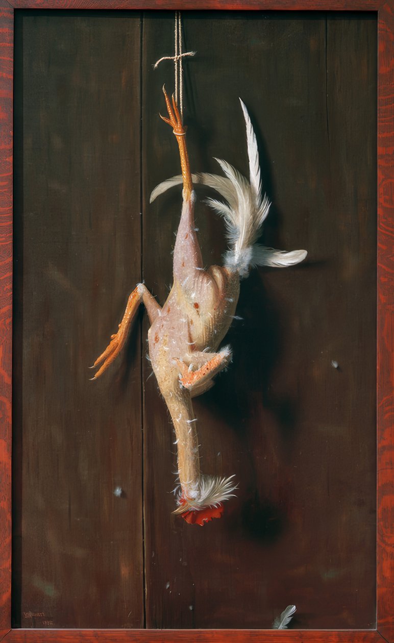Plumé à vif - William Michael Harnett