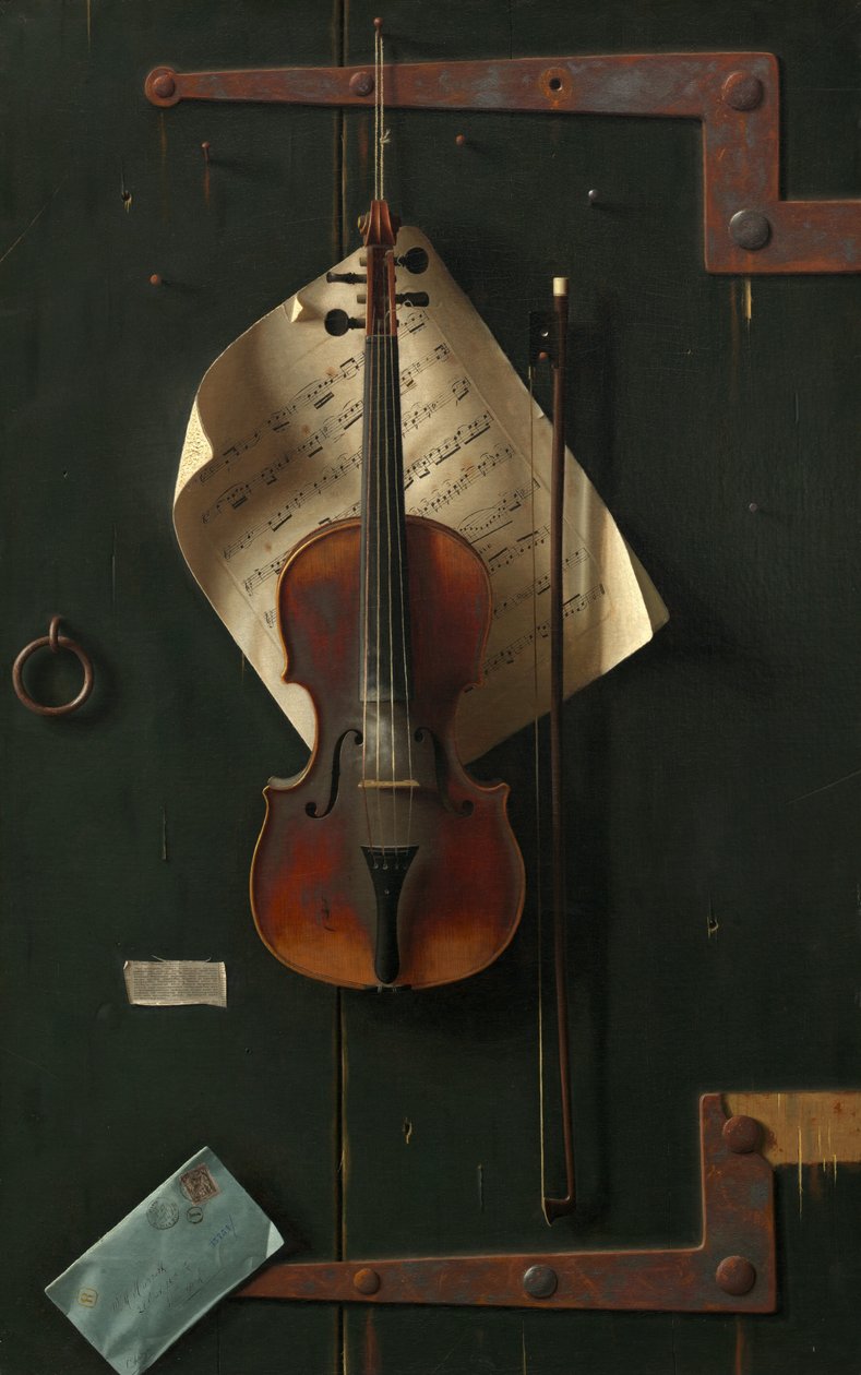 Le vieux violon, 1886 - William Michael Harnett