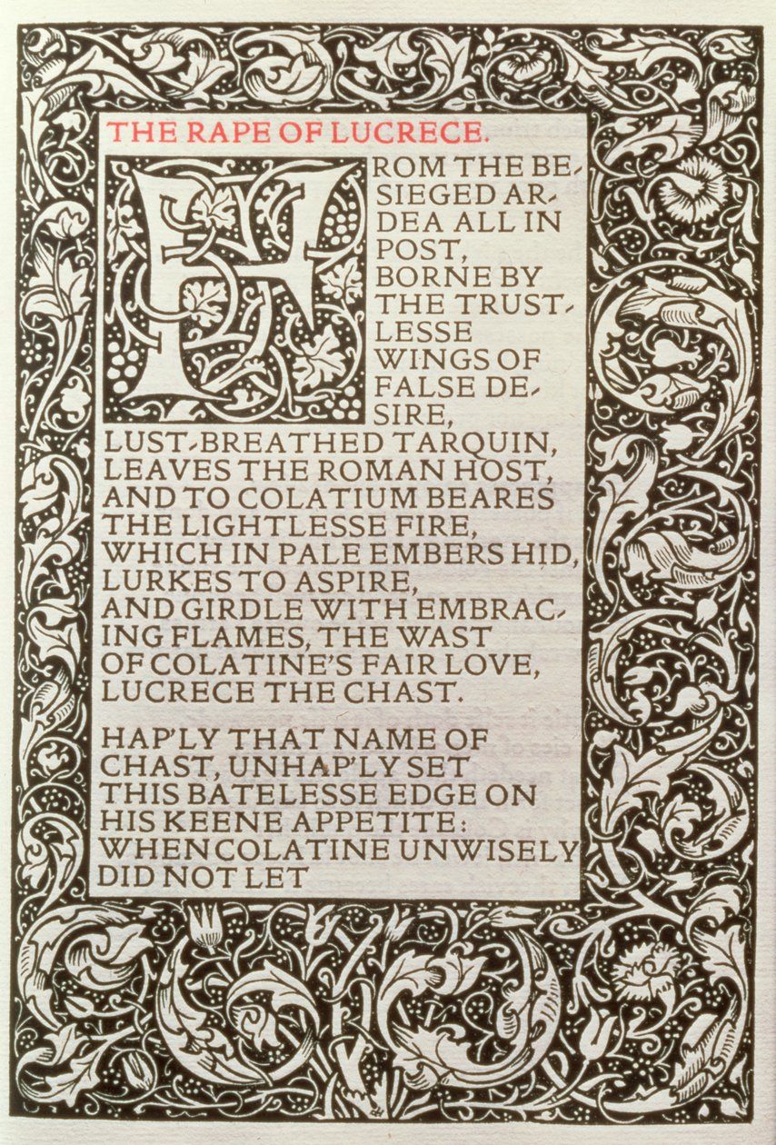 Le Viol de Lucrèce, de 