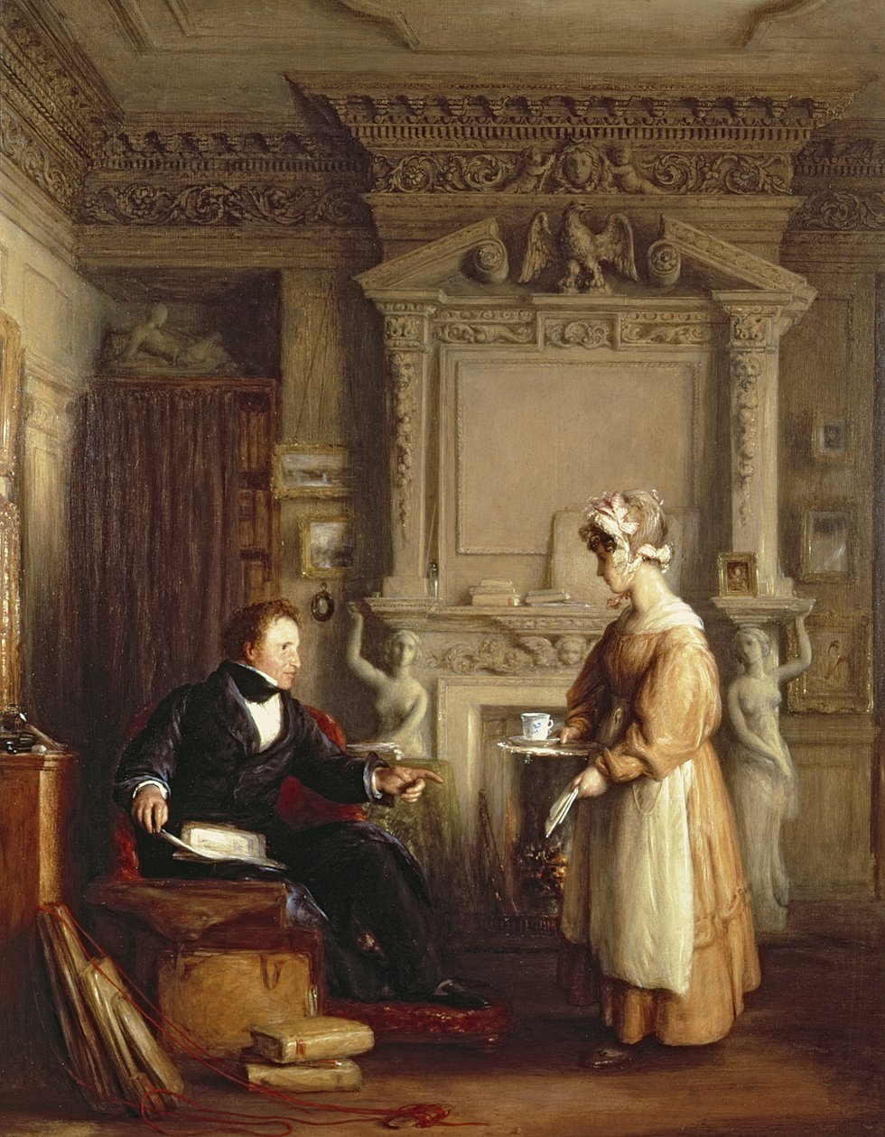 John Sheepshanks et un domestique - William Mulready