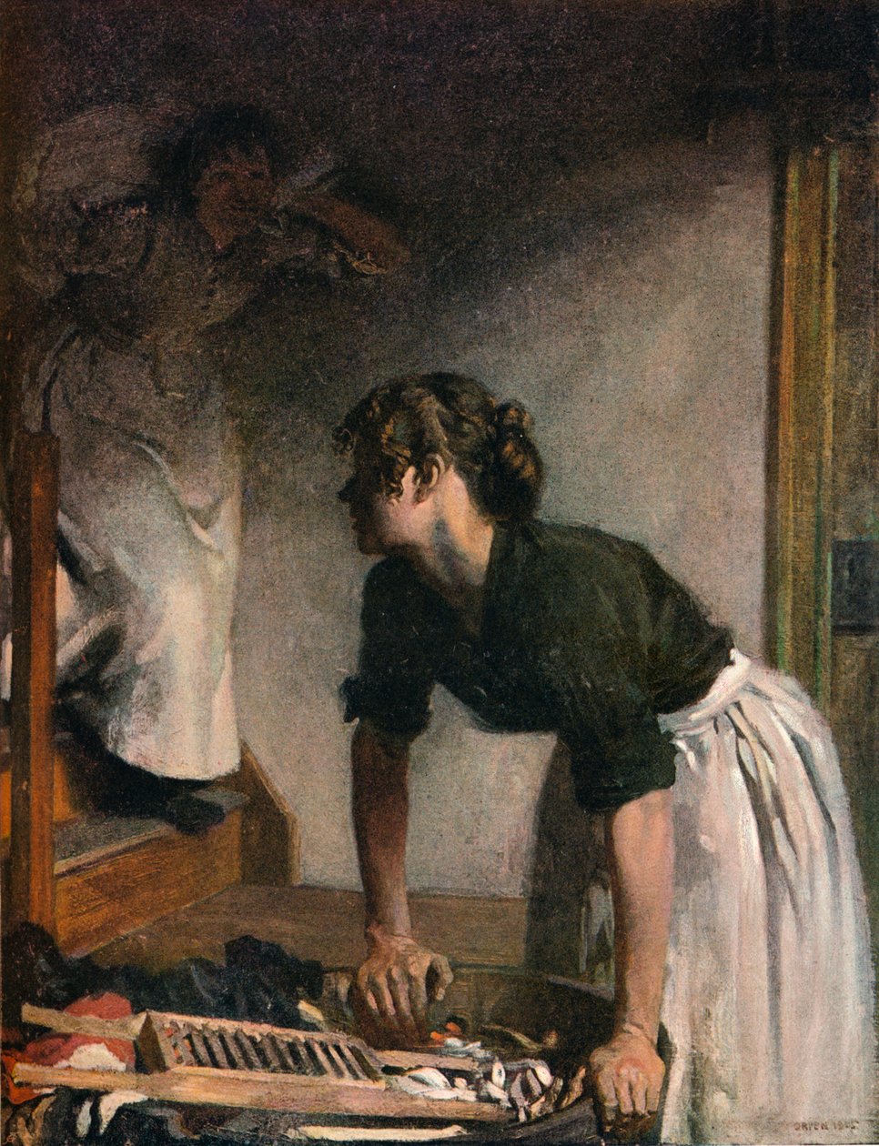 La laverie - William Newenham Montague Orpen