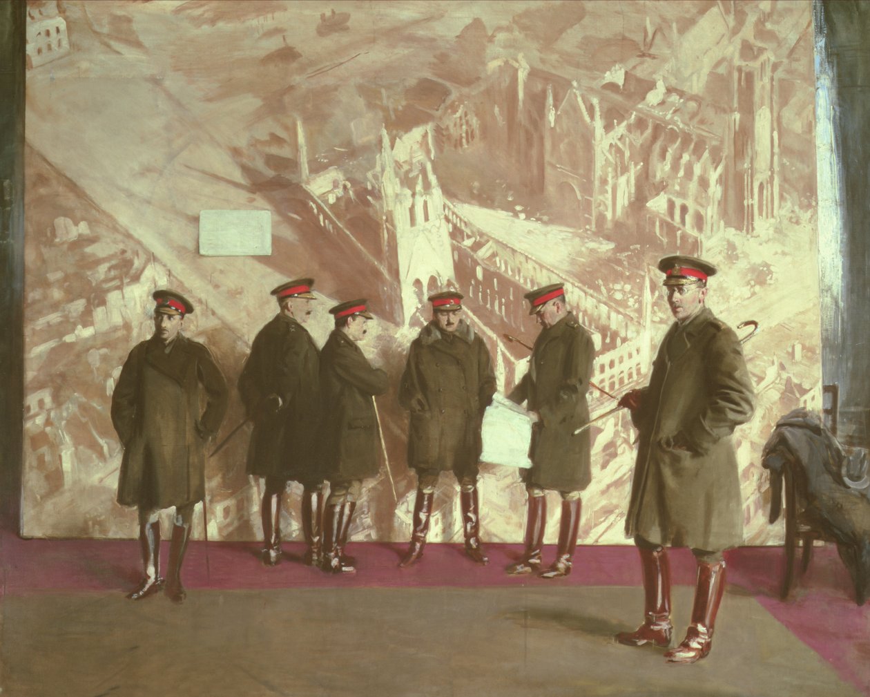 État-Major du Quartier Général Canadien - William Nicholson