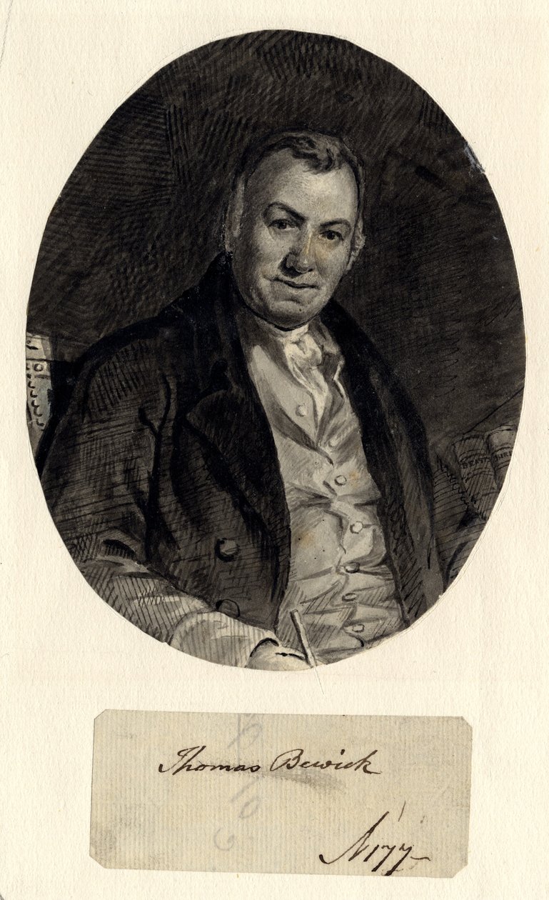 Portrait de Thomas Bewick - William Nicholson