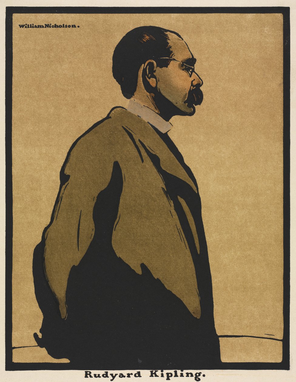 Douze Portraits : Rudyard Kipling - William Nicholson