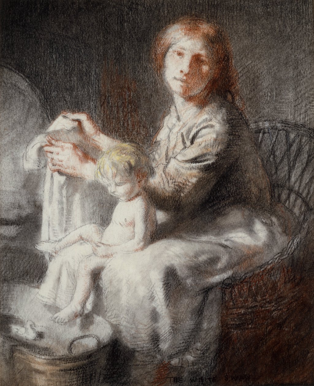 Le Cygne blanc (Grace et Kit) - William Orpen