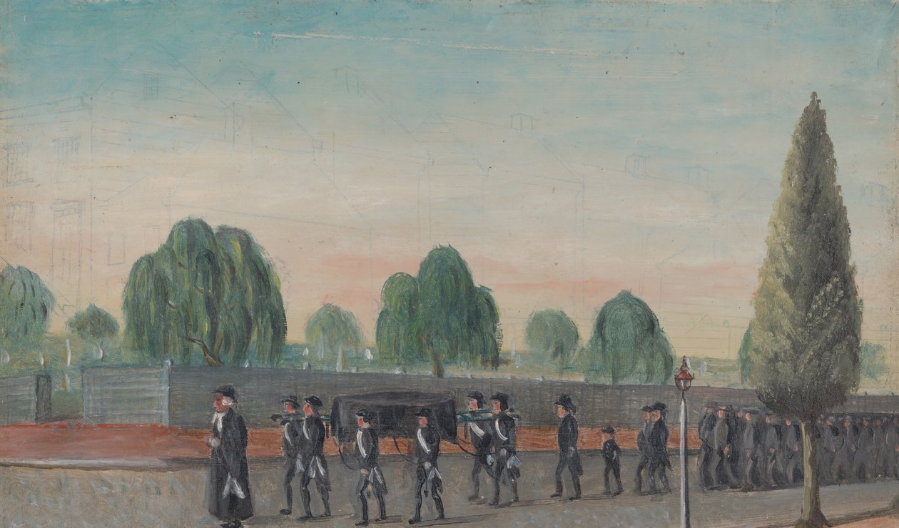 Procession funéraire adulte, années 1870 - William P. Chappel