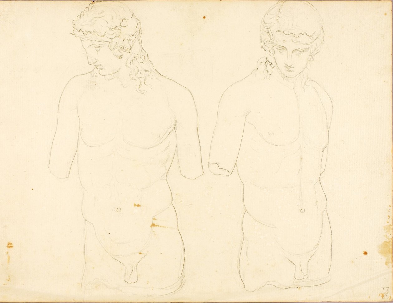 Eros (Vatican n° 250), deux vues - William Page