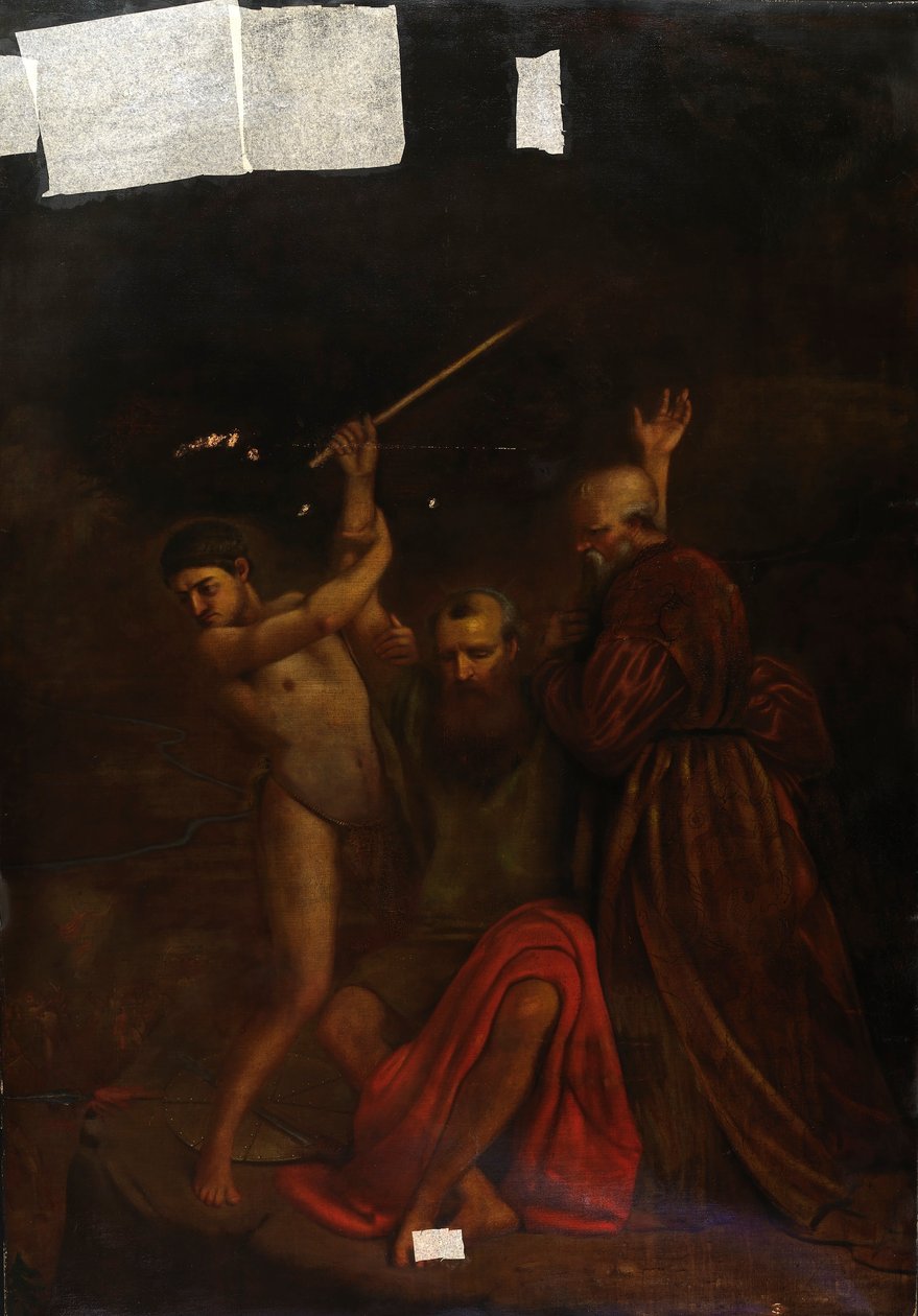 Moïse, Aaron et Hur sur le mont Horeb - William Page