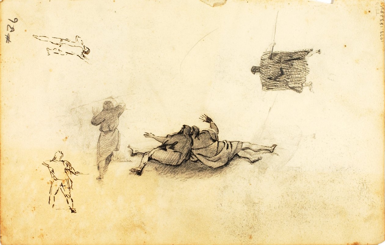 Moïse ordonne aux eaux de la mer Rouge de se séparer - William Page