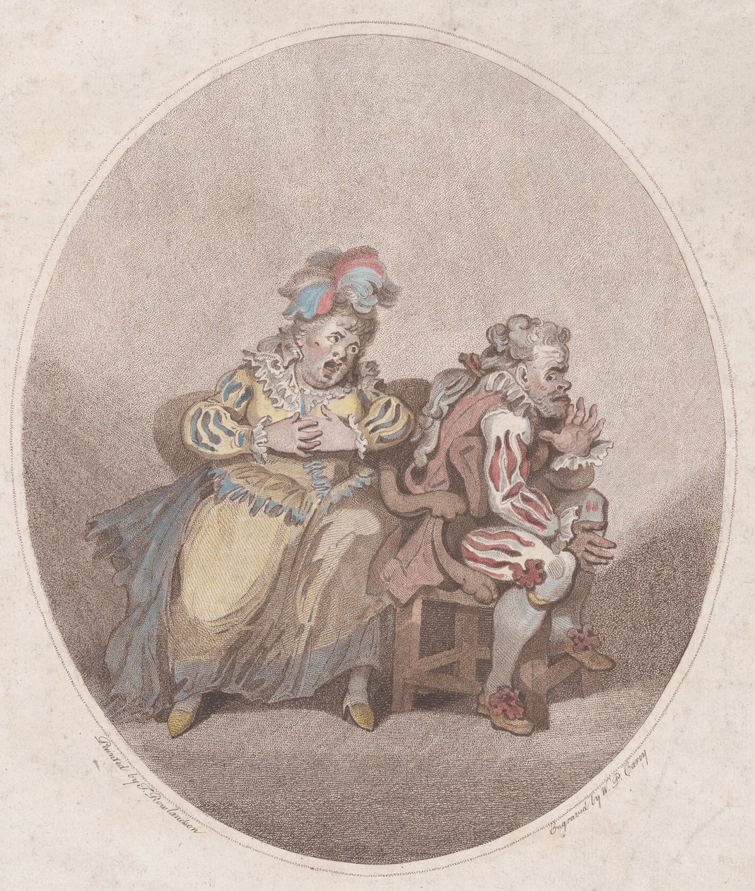 La Duègne et le petit Isaac - William Paulet Carey