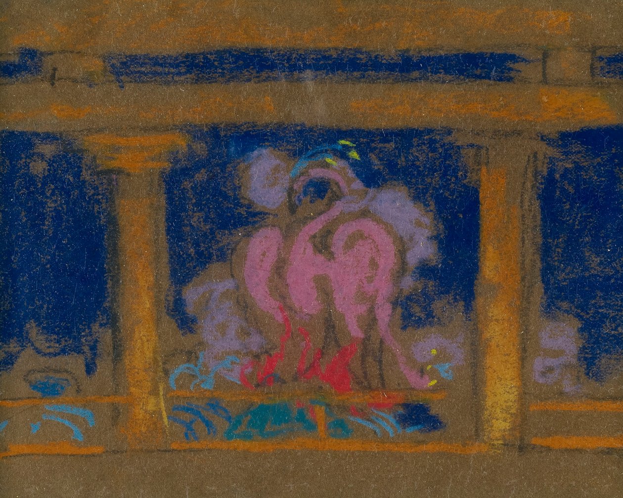 Étude pour la scène de la Fille du ciel, Santa Fe, 1915 - William Penhallow Henderson