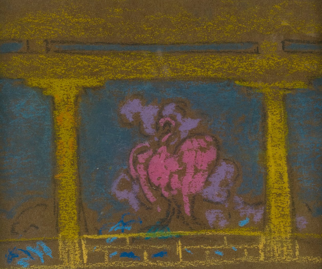 Étude pour la scène de la Fille du ciel, Santa Fe, 1915 - William Penhallow Henderson