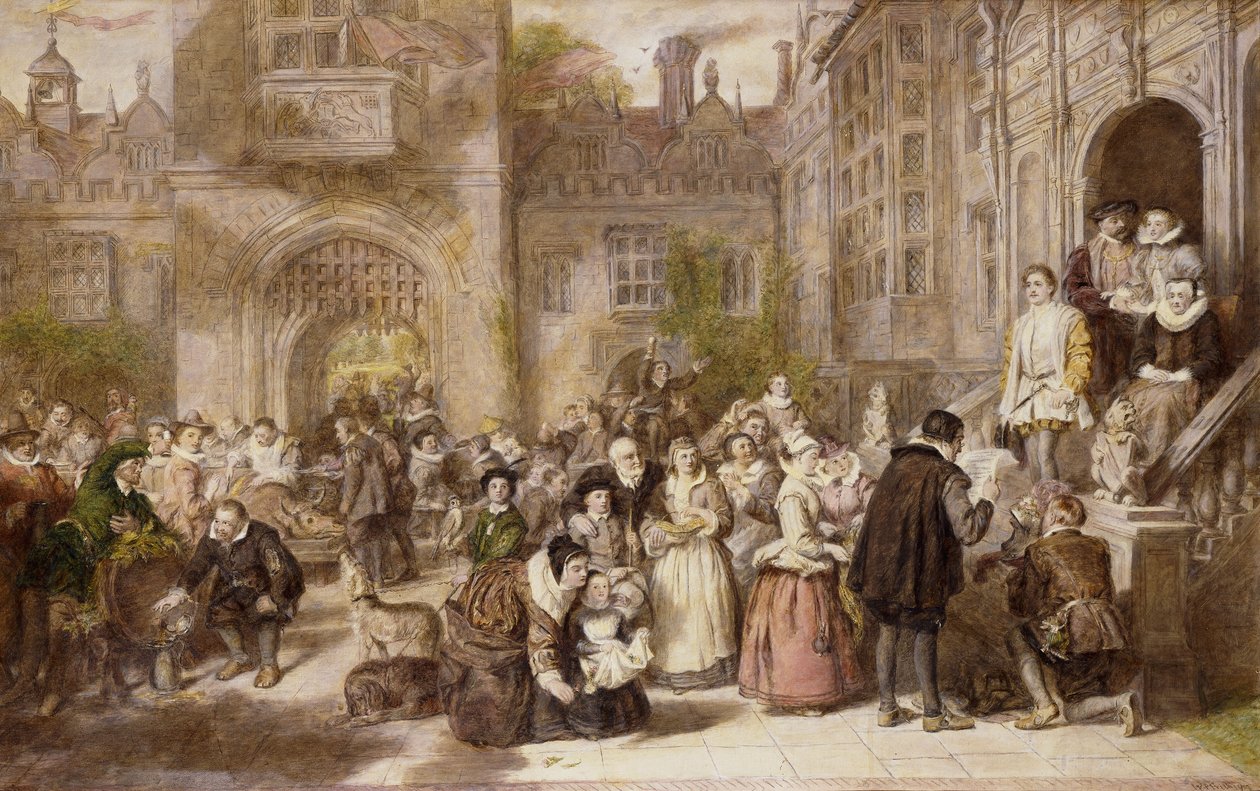 Atteindre la majorité dans le temps ancien, 1907 - William Powell Frith