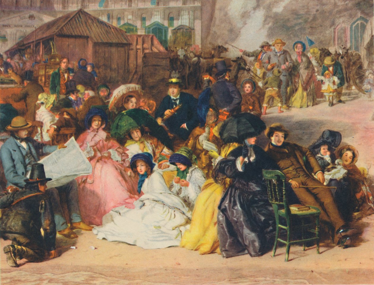 Les plages de Ramsgate, 1854, 1948 - William Powell Frith