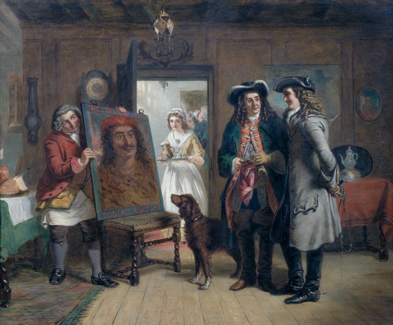 Sir Roger de Coverley et Addison avec 