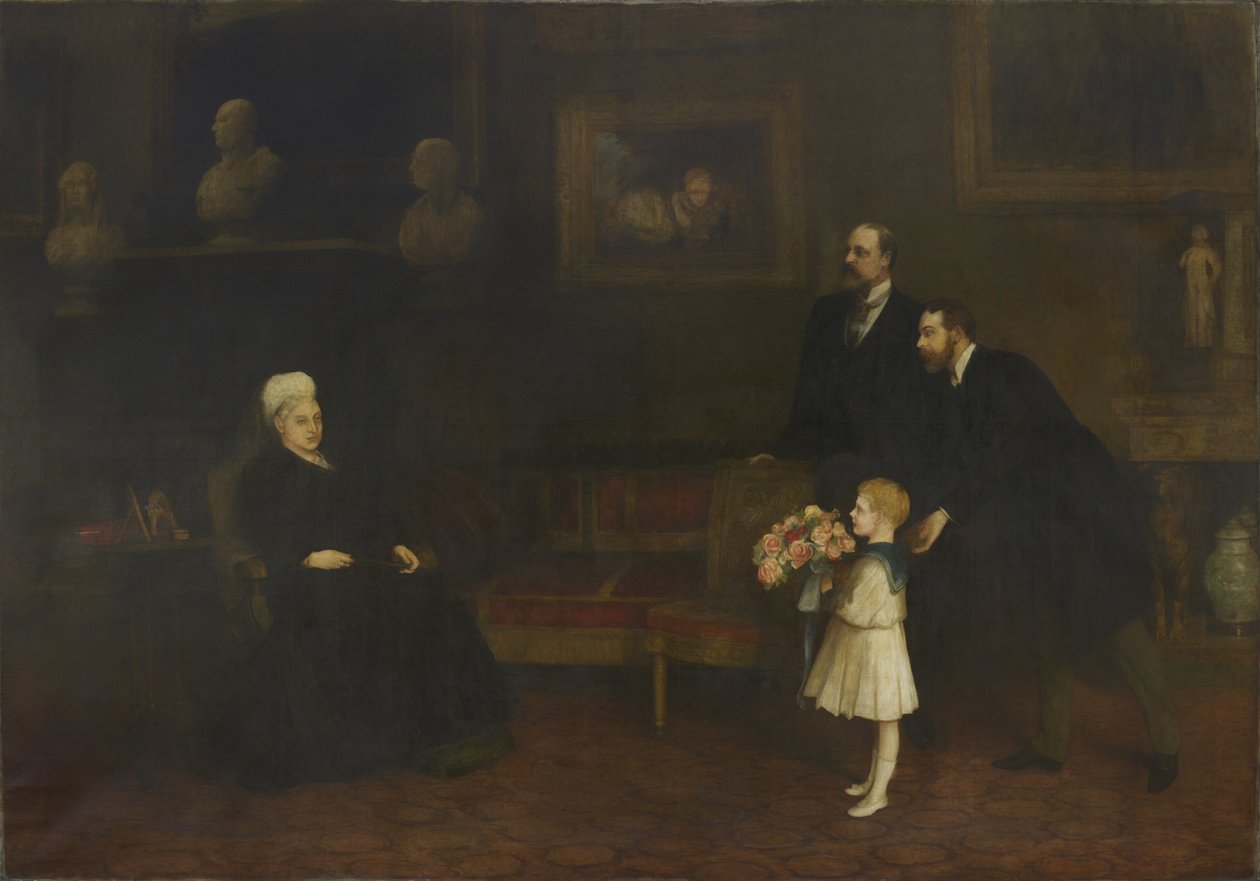 Quatre générations : La reine Victoria et ses descendants - William Quiller Orchardson