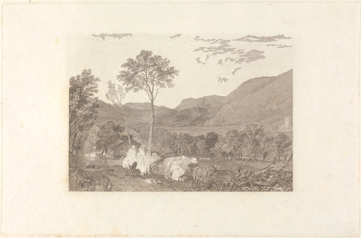 Château de Hornby depuis l