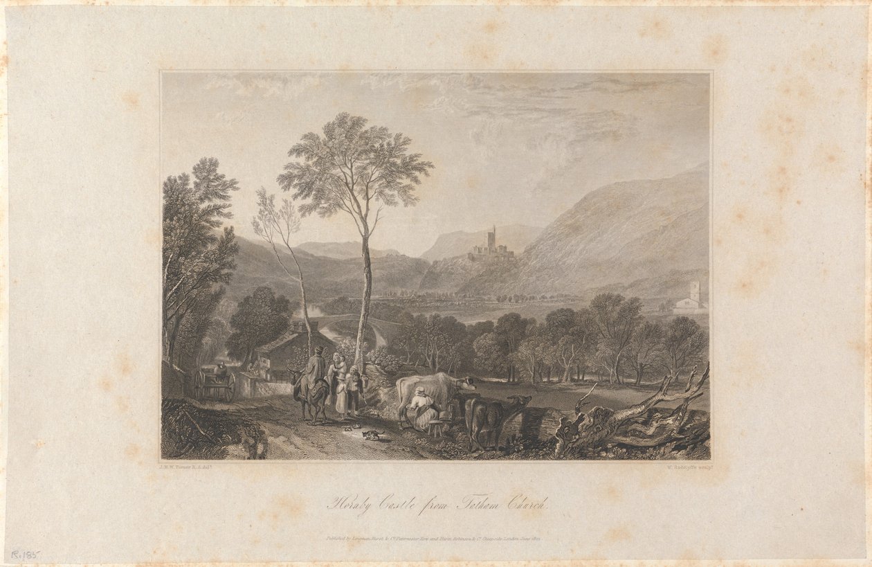 Le château de Hornby vu depuis l