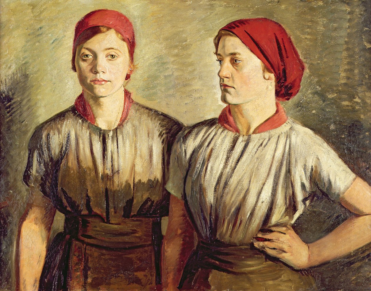 Les filles de Sheffield Buffer - William Rothenstein