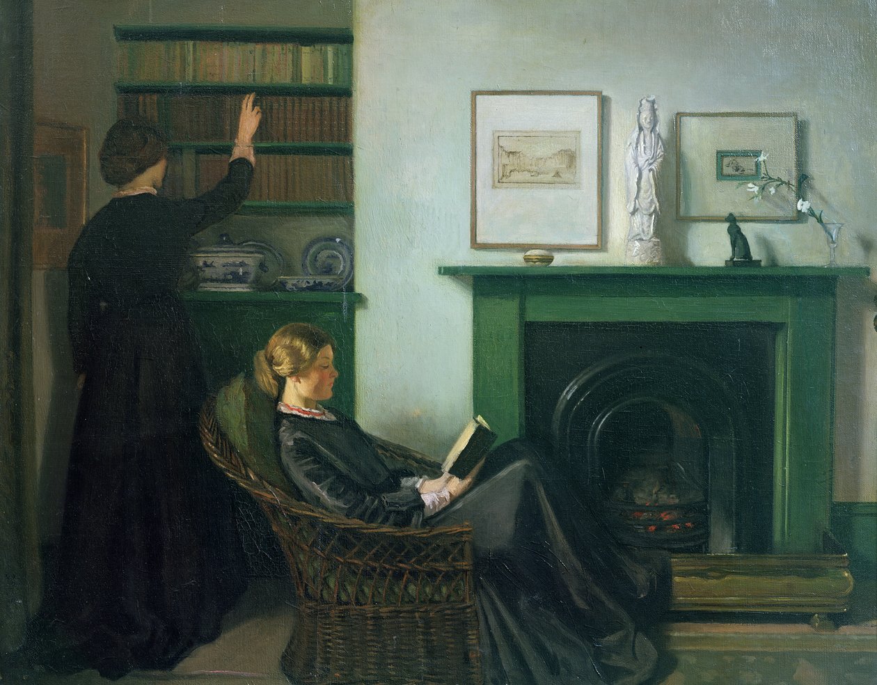 Les Lecteurs de Browning - William Rothenstein