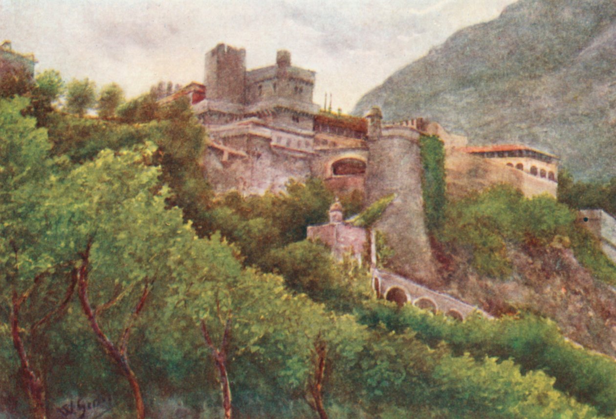 Monaco, Soirée (lithographie couleur) - William Scott