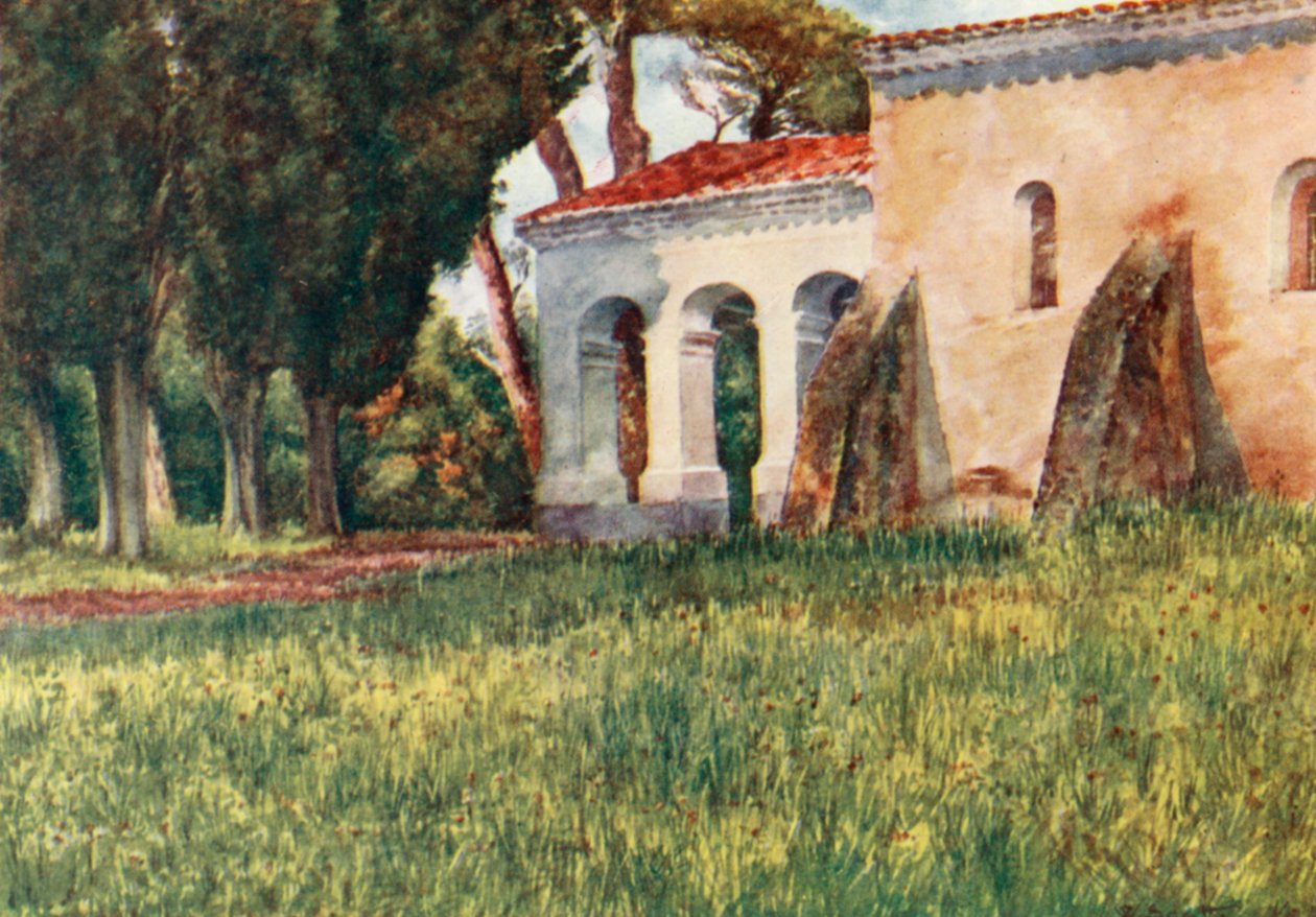 S Cassien, near Cannes (colour litho) - William Scott