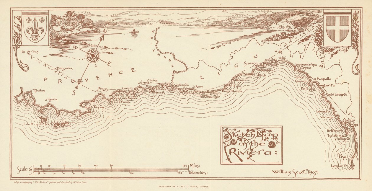 Carte de la Côte d
