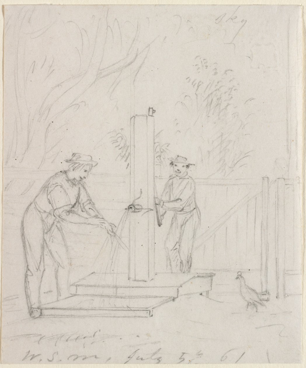 À la pompe, 1861 - William Sidney Mount