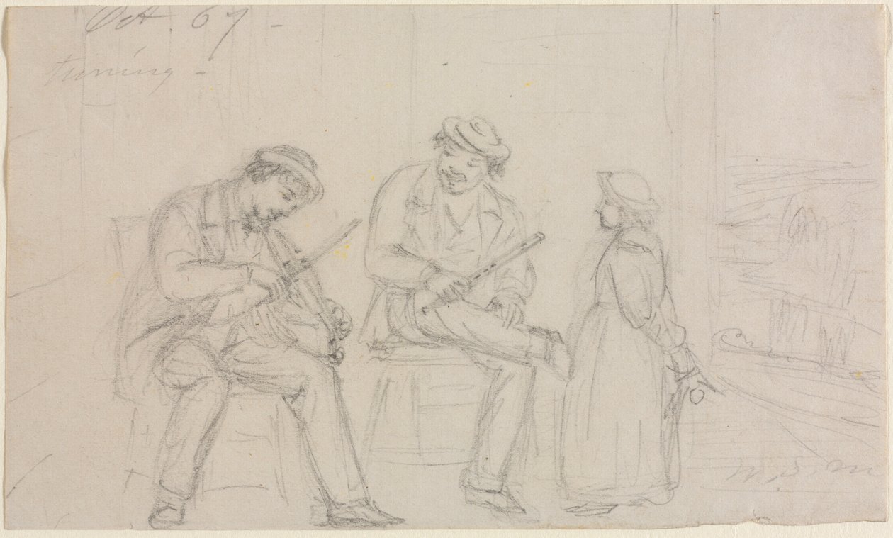 Accordage, 1867 - William Sidney Mount