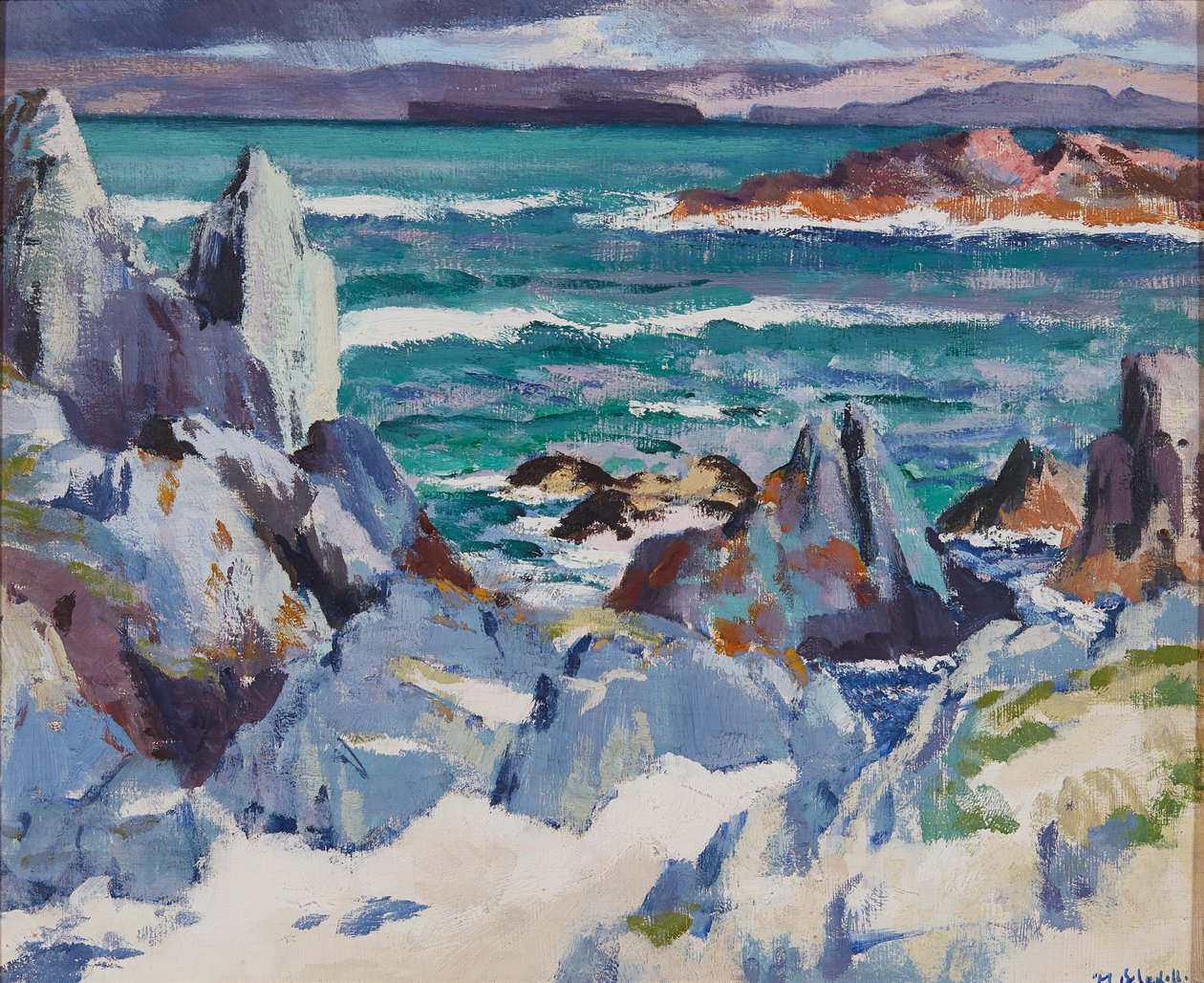 Vue depuis le château de Skibo - William Stewart MacGeorge