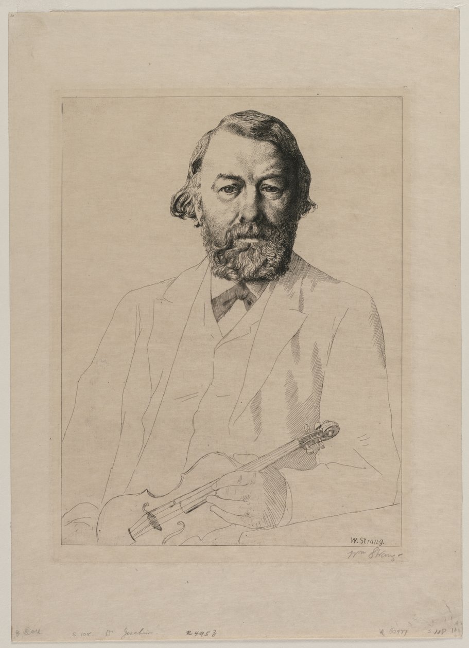 Dr. Joachim, 1887 - William Strang