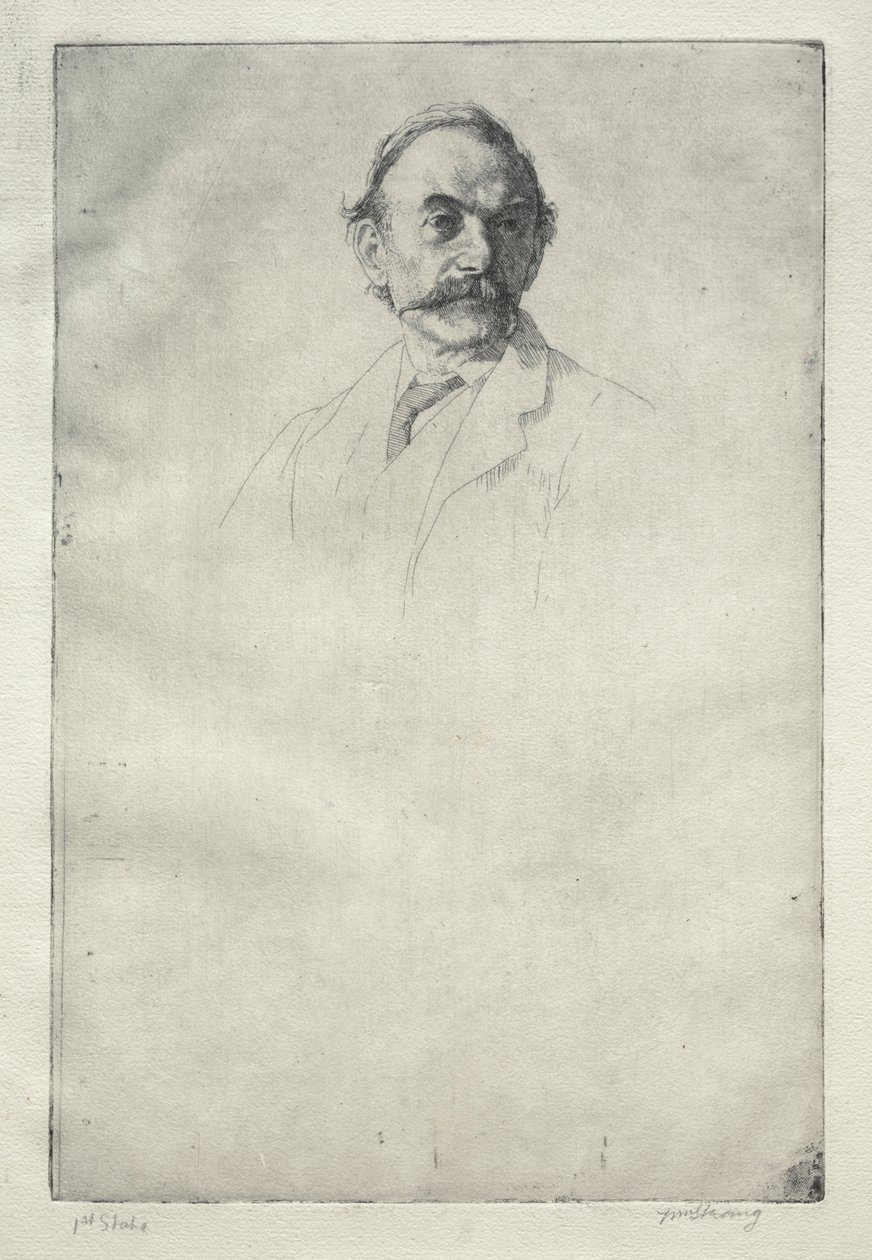 Thomas Hardy, n° 1, 1893 - William Strang