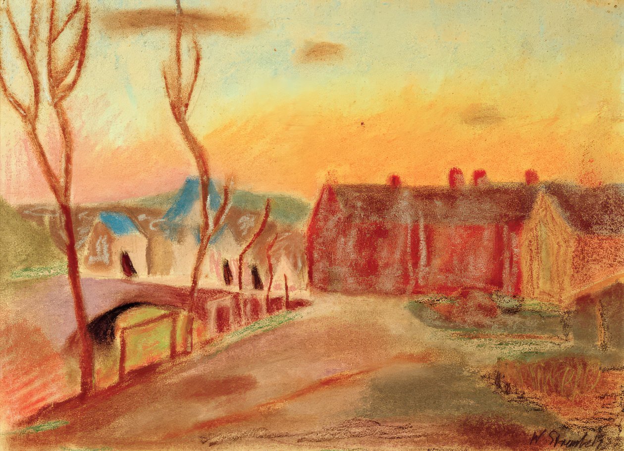 Dorfweg à Rosa - William Straube