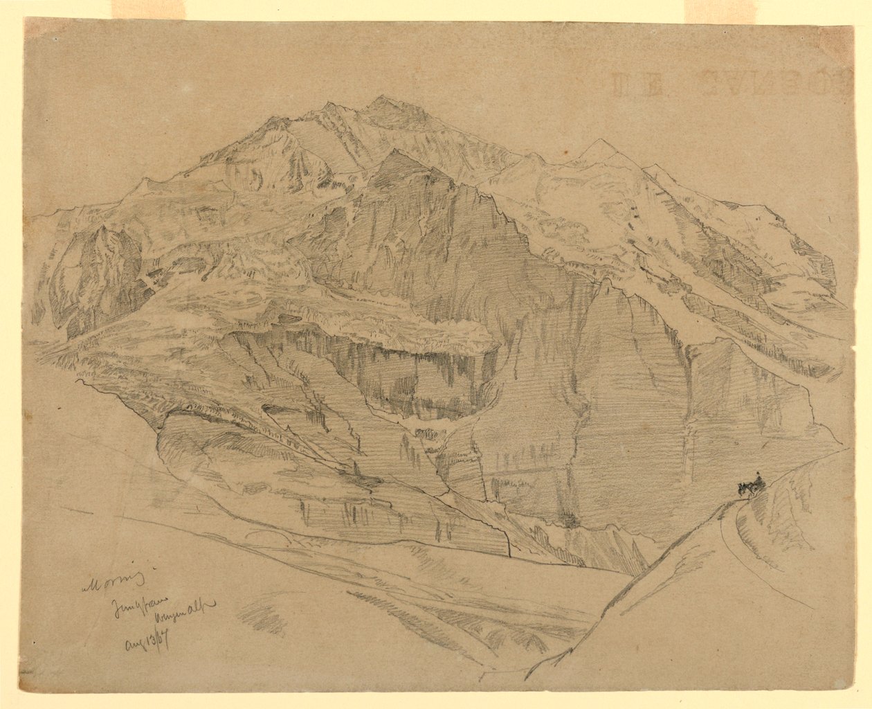 Paysage, Jungfrau, Suisse - William Trost Richards
