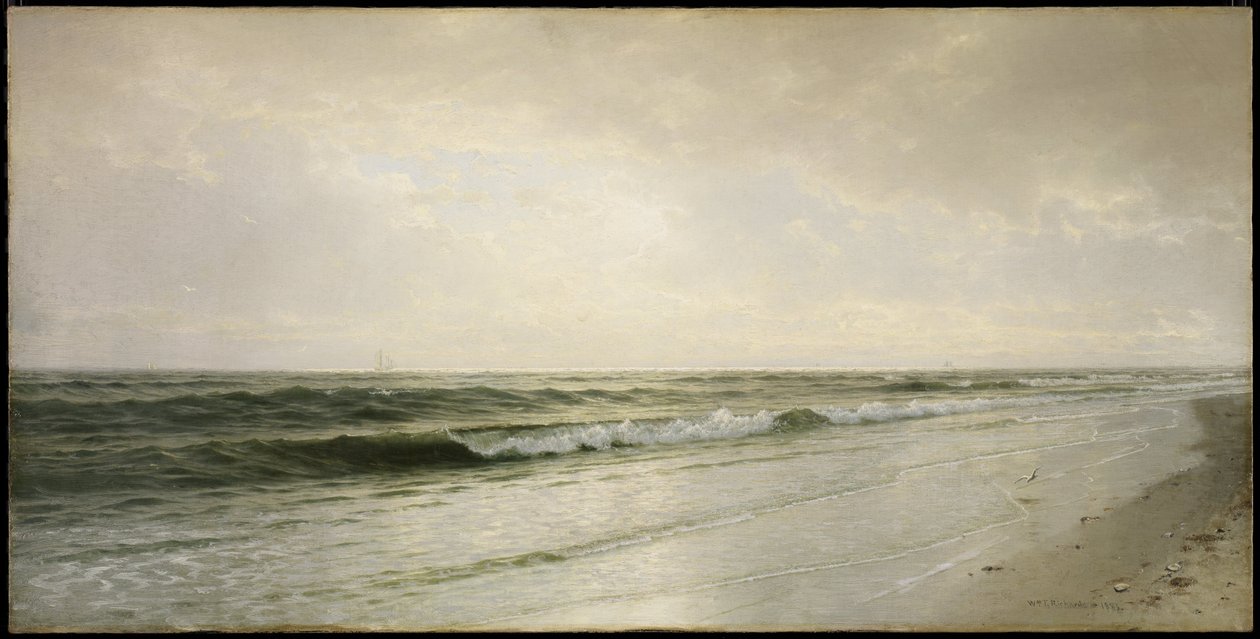 Paysage marin tranquille - William Trost Richards