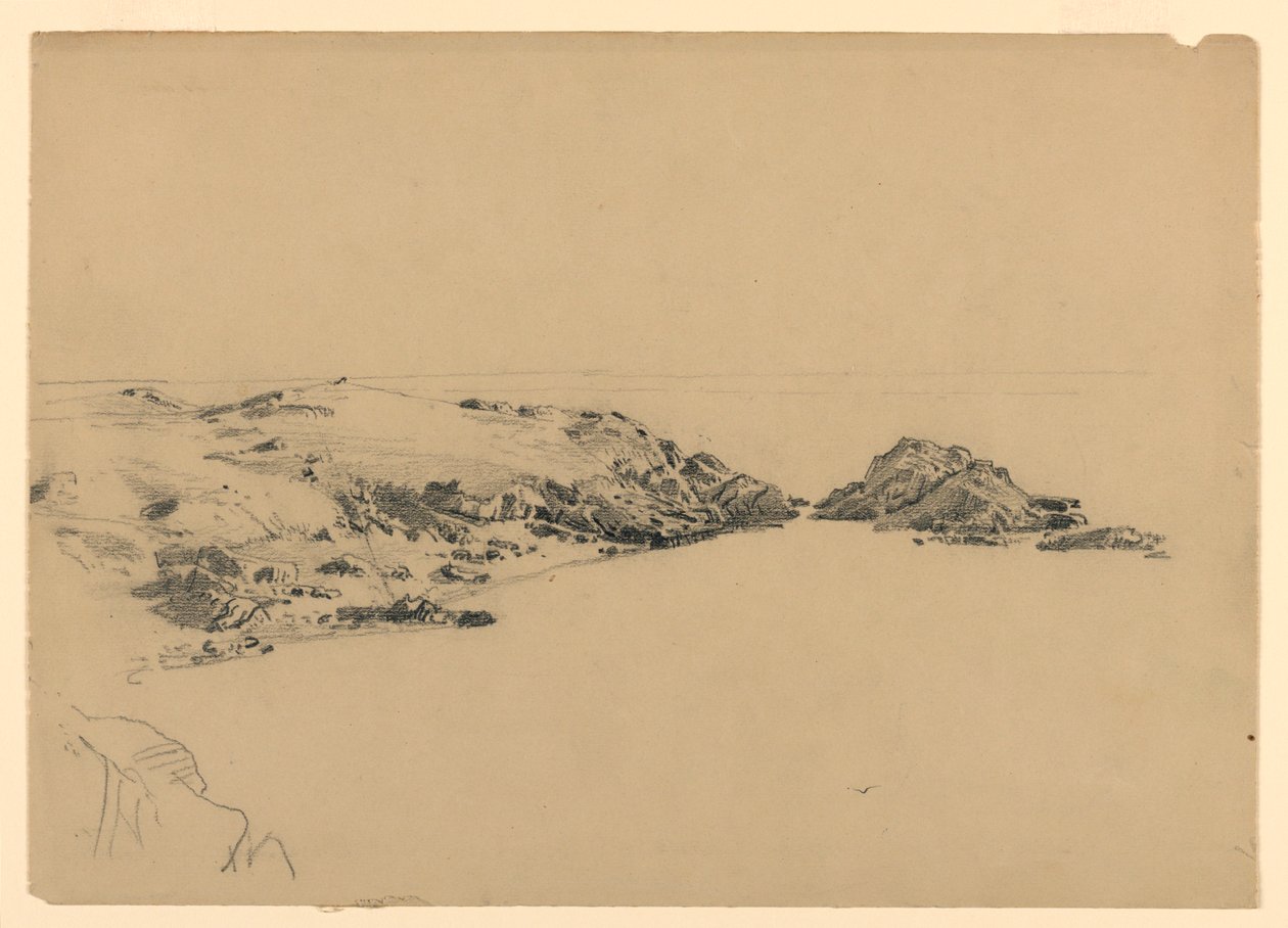 Étude du rivage, Rhode Island - William Trost Richards