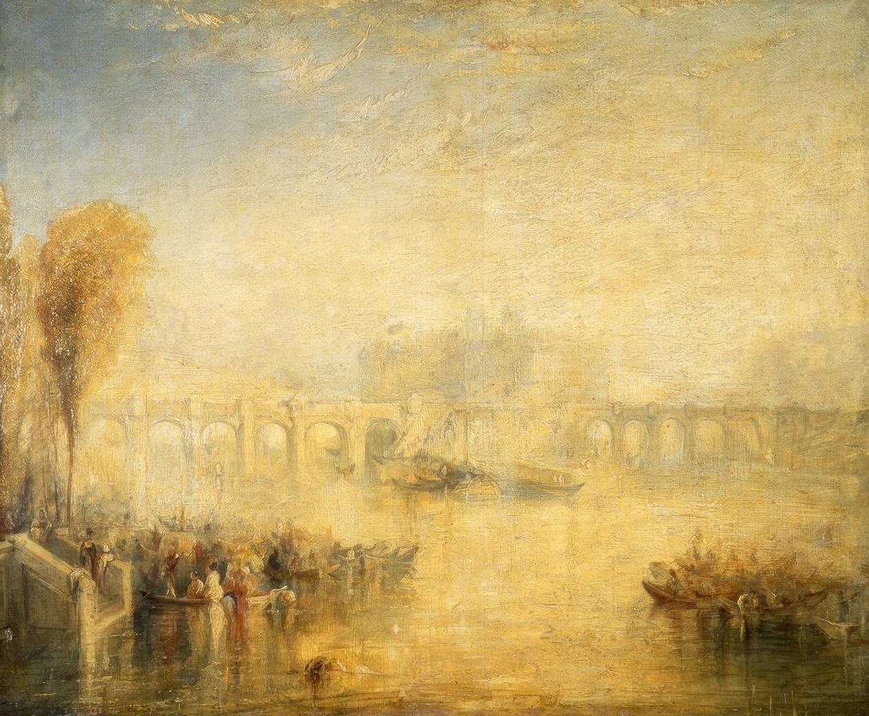 Vue du Pont Neuf à Paris - Joseph Mallord William Turner
