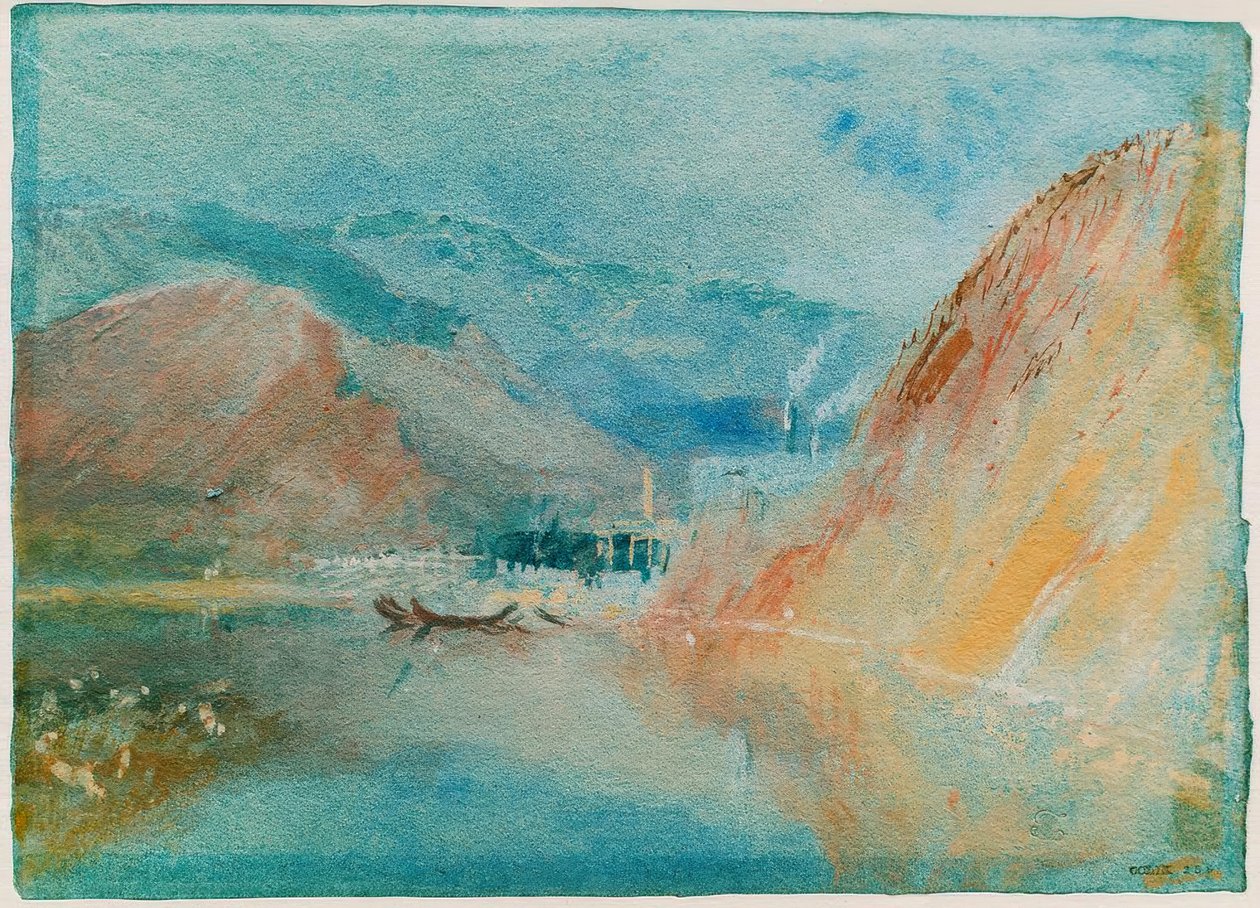 La fonderie de Quint - Joseph Mallord William Turner