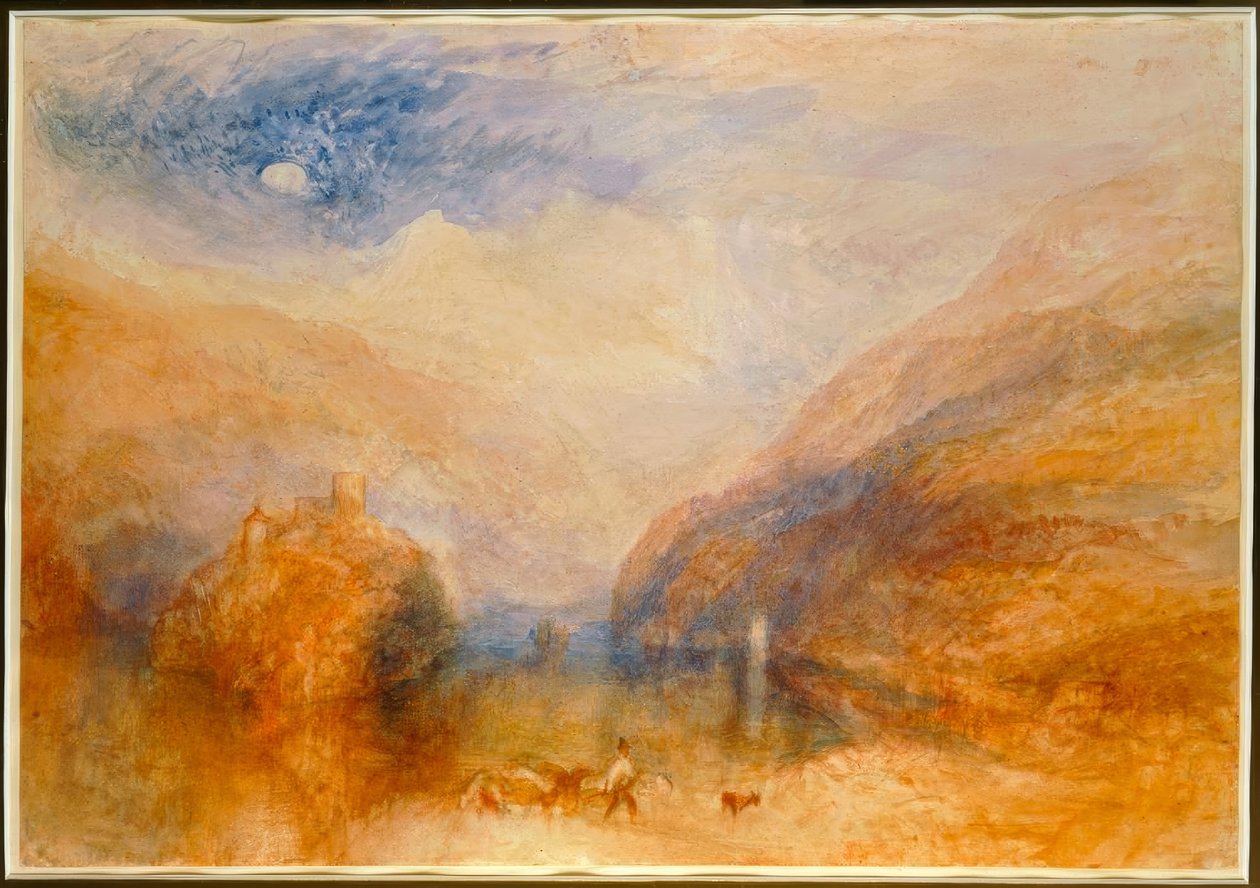 Lac de Brienz - Joseph Mallord William Turner
