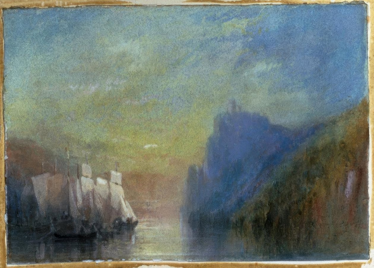 Sur le Rhin - Joseph Mallord William Turner