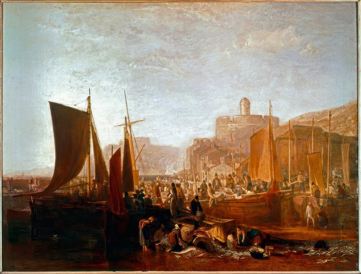St Mawes pendant la saison des sardines - Joseph Mallord William Turner