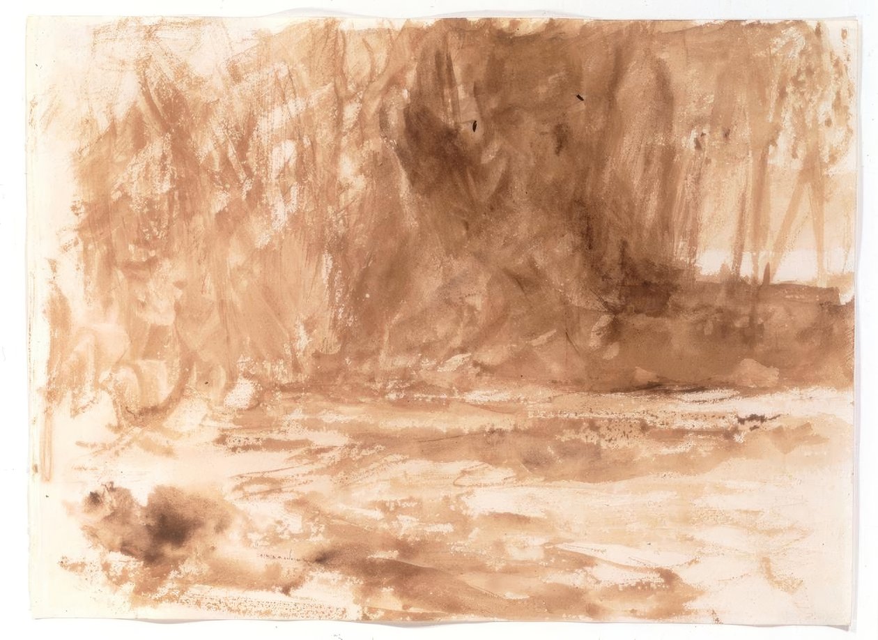 Étude sur la rivière Washburn, Yorkshire - Joseph Mallord William Turner