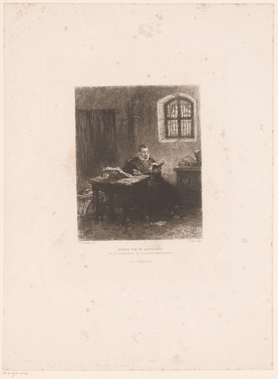 Filips van Marnix van Sint-Aldegonde en prison - William Unger