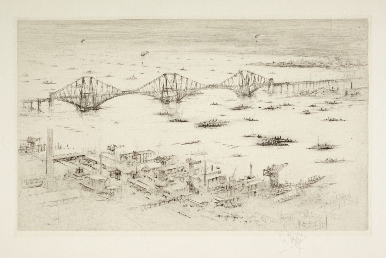 Pont sur le Forth - William Walcot