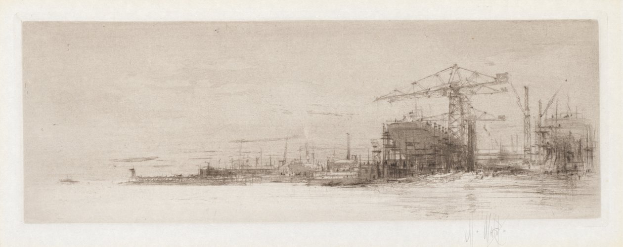 La Clyde de la série Les Artères de la Grande-Bretagne - William Walcot