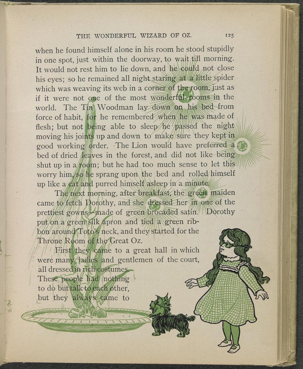 Illustration tirée de "Le merveilleux magicien d