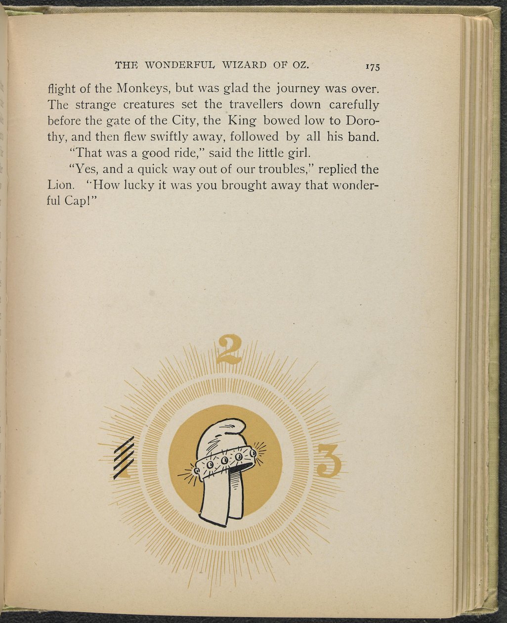 Illustration tirée de "Le merveilleux magicien d